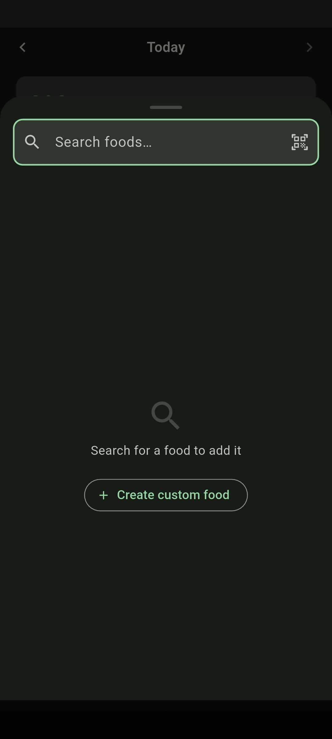 Food search